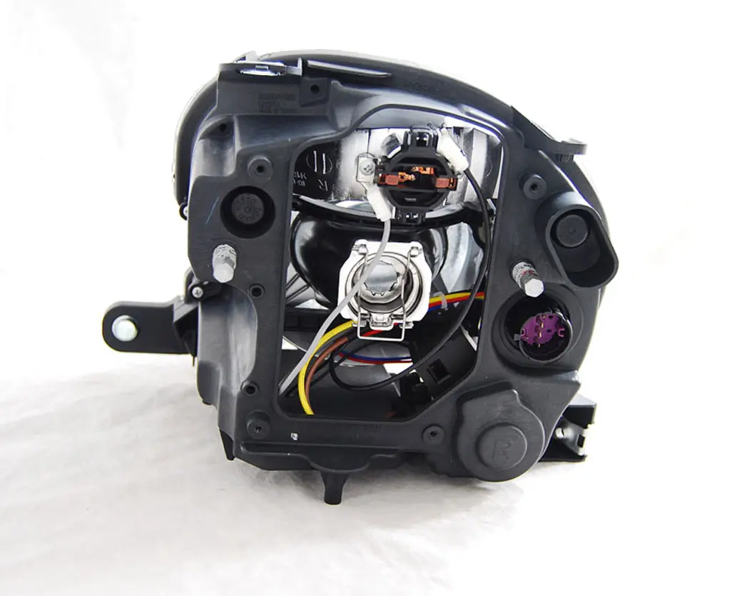 Frontlykter FIAT 500 2007-2015 PROJEKTOR CHROME – bilde 2