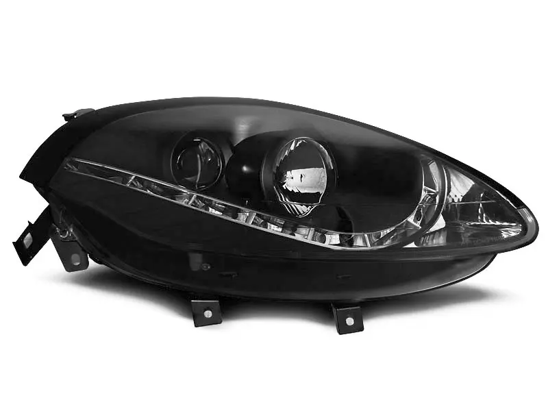 Frontlykter FIAT BRAVO II 2007-2015 DAYLIGHT BLACK – bilde 5
