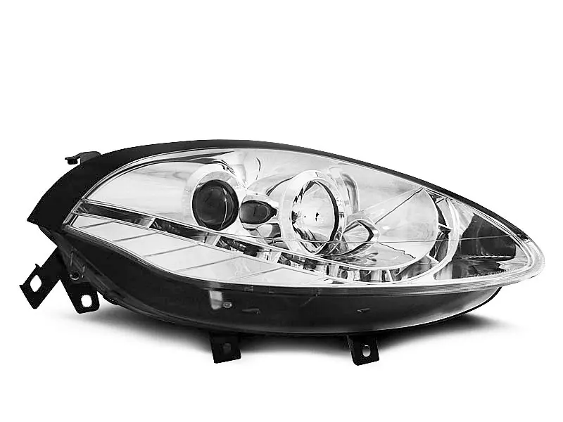 Frontlykter FIAT BRAVO II 2007-2015 DAYLIGHT CHROME – bilde 5