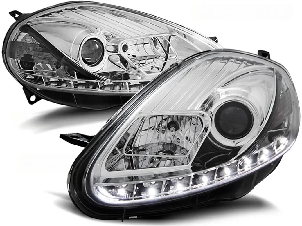 Frontlykter FIAT GRANDE PUNTO 20005-2008 DAYLIGHT CHROME