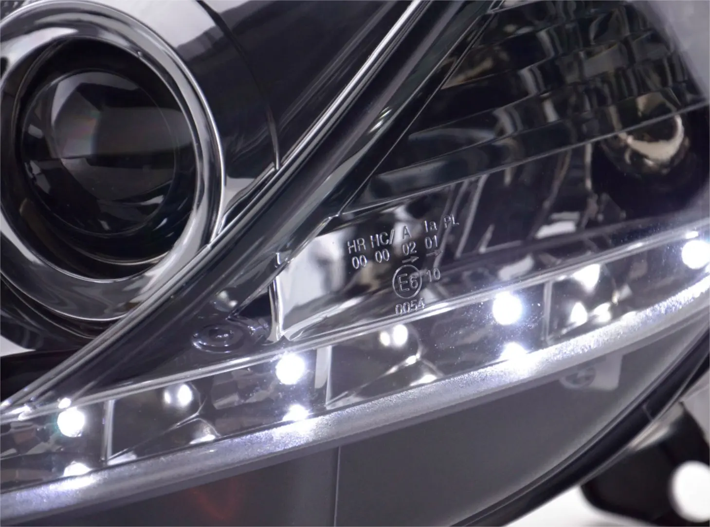 Frontlykter FIAT GRANDE PUNTO 2008-2009 DAYLIGHT CHROME – bilde 3
