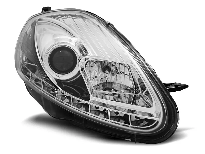 Frontlykter FIAT GRANDE PUNTO 2008-2009 DAYLIGHT CHROME – bilde 6