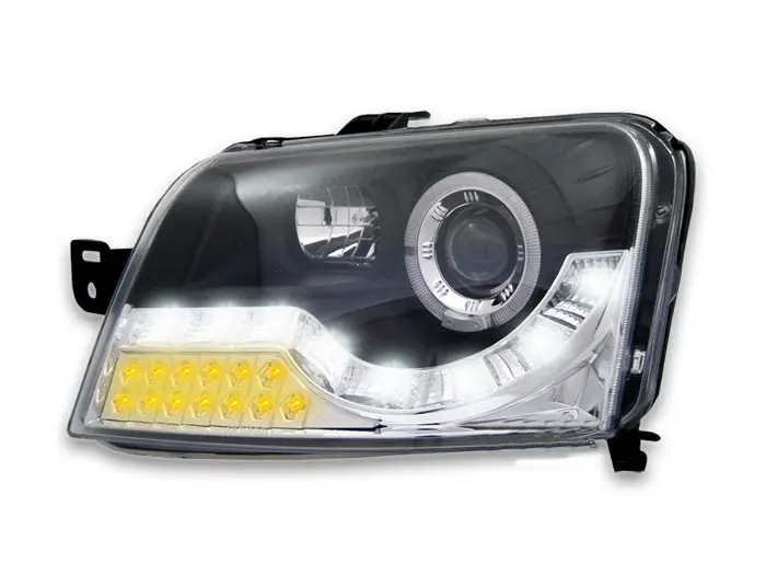Frontlykter FIAT PANDA 2003-2012 DAYLIGHT BLACK – bilde 2