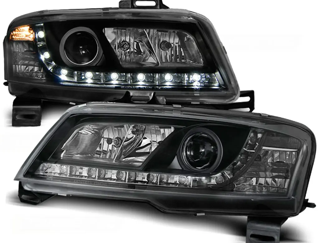 Frontlykter FIAT STILO 3D 2001-2008 DAYLIGHT BLACK