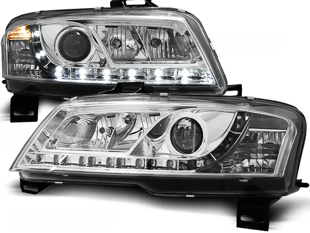 Frontlykter FIAT STILO 3D 2001-2008 DAYLIGHT CHROME