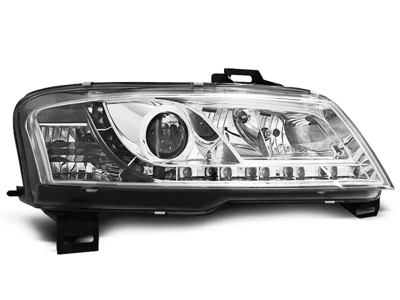 Frontlykter FIAT STILO 3D 2001-2008 DAYLIGHT CHROME – bilde 2