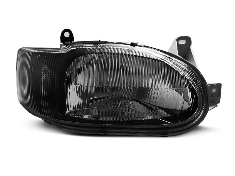 Frontlykter FORD ESCORT (MK7) 1995-2000 BLACK – bilde 2