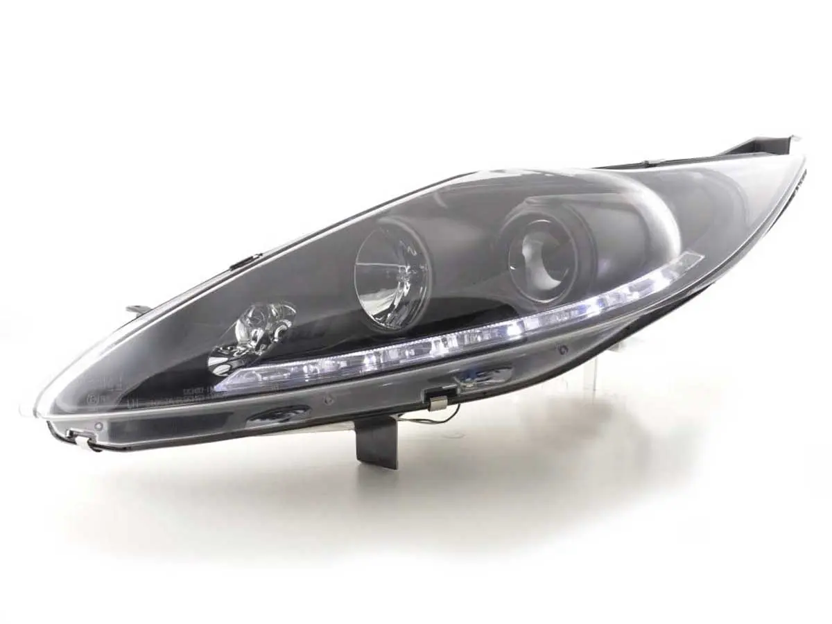 Frontlykter FORD FIESTA (MK7) 2008-2012 DAYLIGHT BLACK Image 2