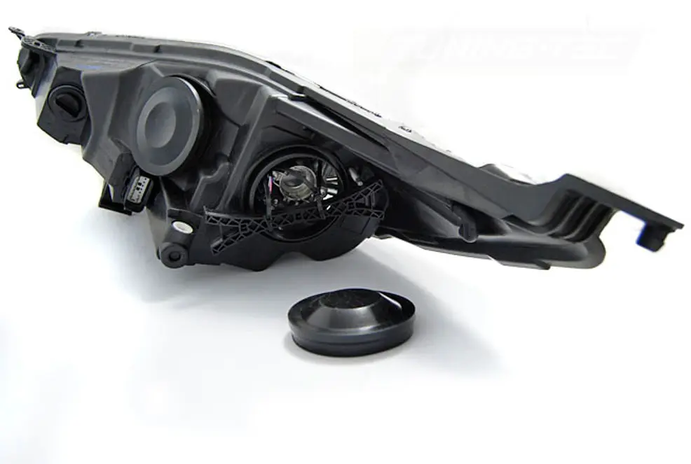 Frontlykter FORD FIESTA (MK7) 2013-2016 LED DRL CHROME – bilde 3