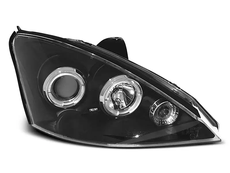 Frontlykter Ford Focus I 1998 - 2001 │ ANGEL EYES BLACK – bilde 3