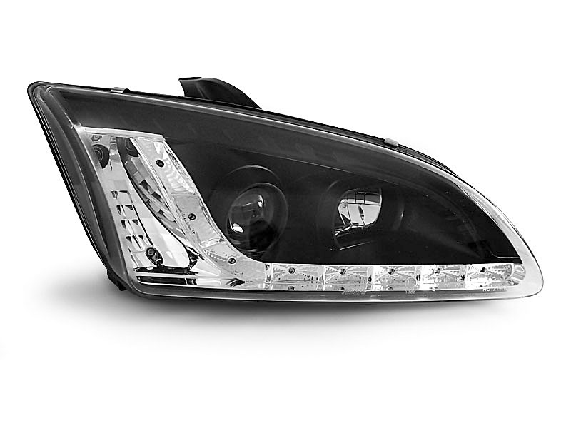 Frontlykter FORD FOCUS II 2004-2008 DAYLIGHT BLACK – bilde 2
