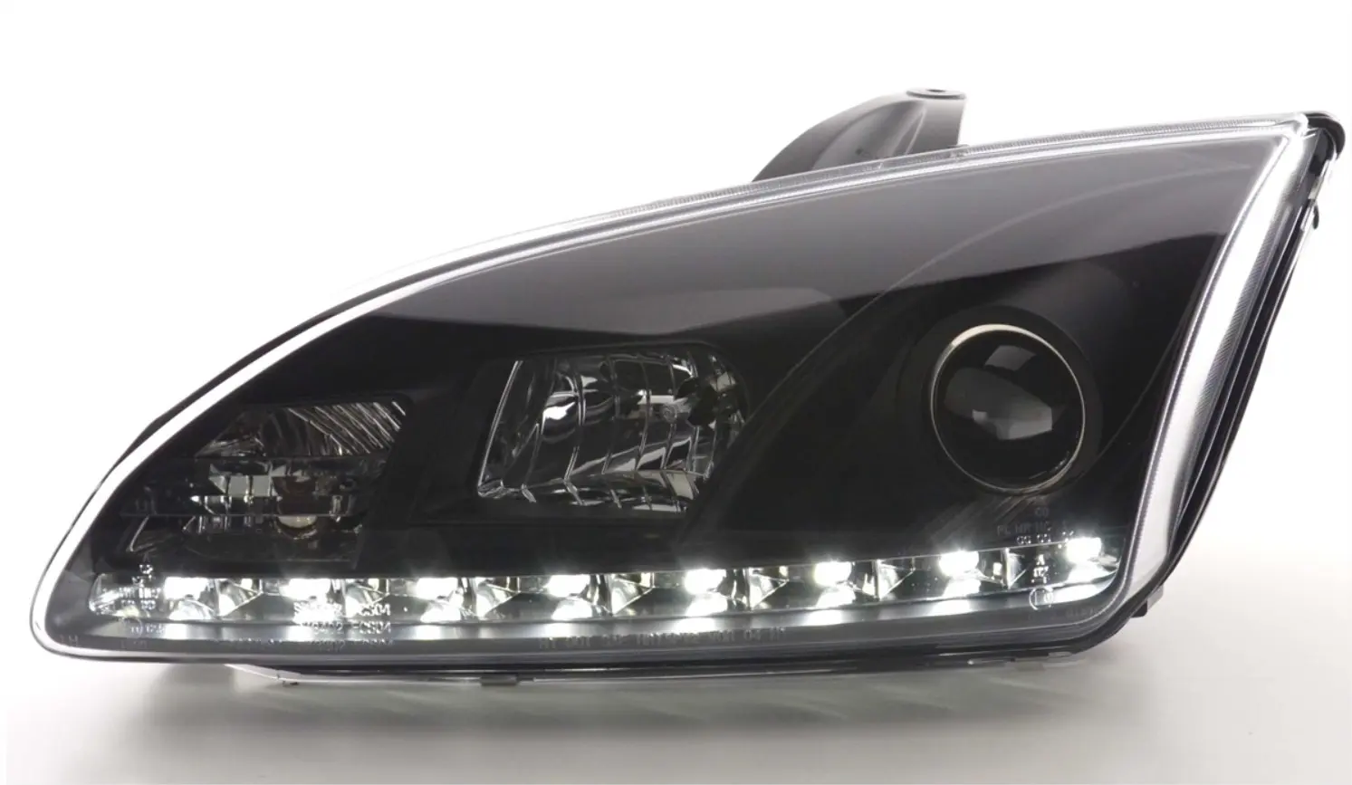 Frontlykter FORD FOCUS II 2004-2008 DAYLIGHT BLACK – bilde 3