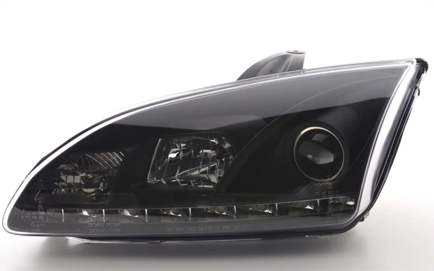 Frontlykter FORD FOCUS II 2004-2008 DAYLIGHT BLACK – bilde 5