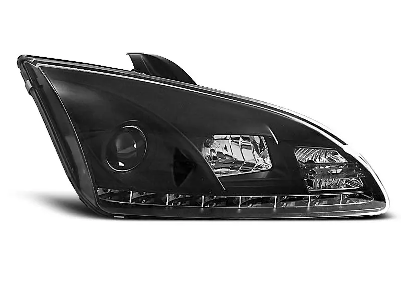 Frontlykter FORD FOCUS II 2004-2008 DAYLIGHT BLACK – bilde 8