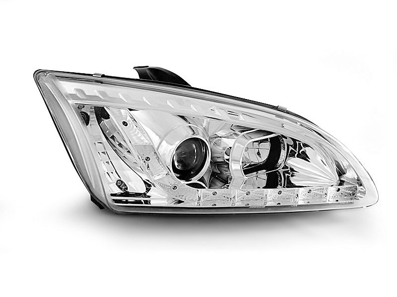 Frontlykter FORD FOCUS II 2004-2008 DAYLIGHT CHROME – bilde 2