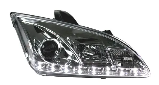 Frontlykter FORD FOCUS II 2004-2008 DAYLIGHT CHROME – bilde 3