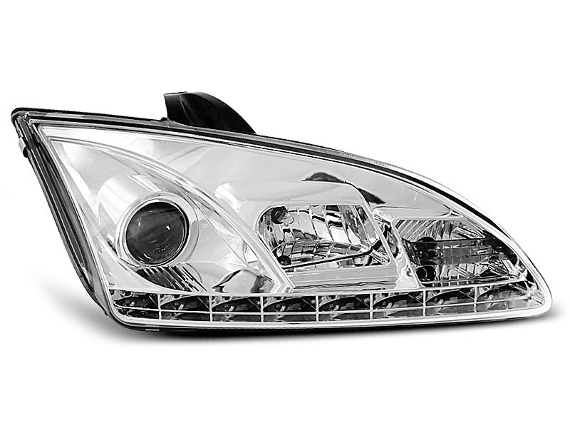 Frontlykter FORD FOCUS II 2004-2008 DAYLIGHT CHROME – bilde 5