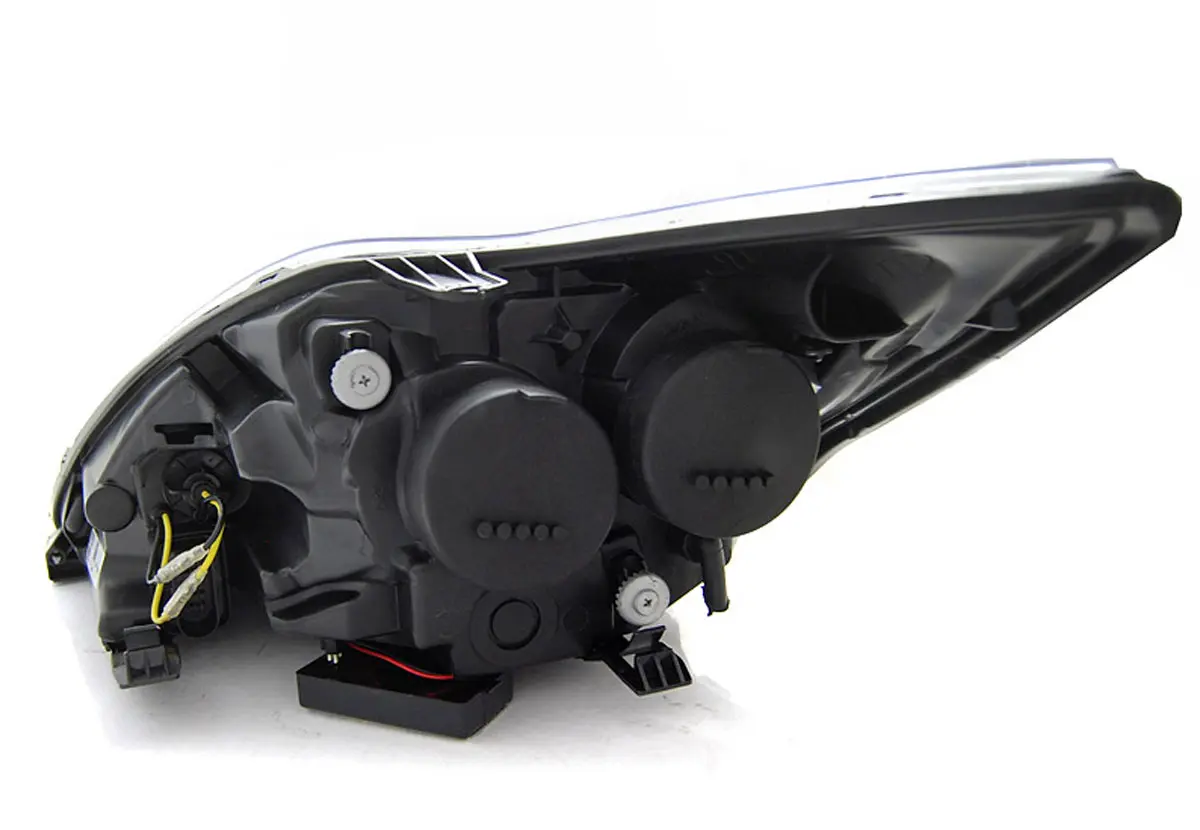 Frontlykter FORD FOCUS II 2008-2010 ANGEL EYES CCFL BLACK – bilde 3
