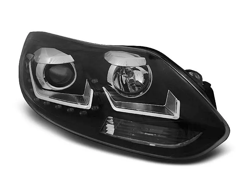 Frontlykter FORD FOCUS (MK3) 2011-2014 DAYLIGHT BLACK – bilde 5