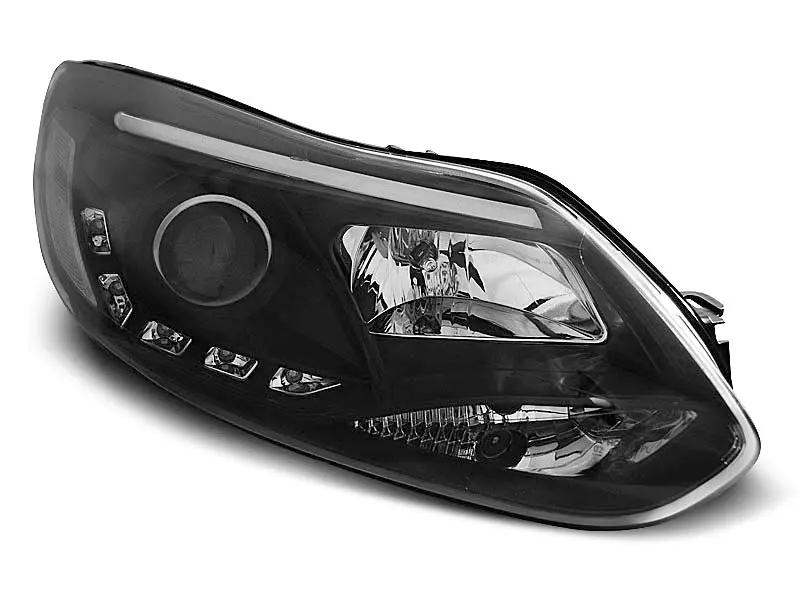 Frontlykter FORD FOCUS (MK3) 2011-2014 TUBE LIGHT BLACK – bilde 2