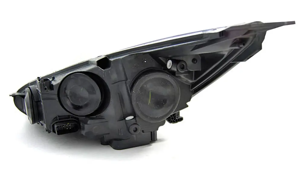 Frontlykter FORD FOCUS (MK3) 2014-2018 BLACK LED DRL (LED OEM) – bilde 4