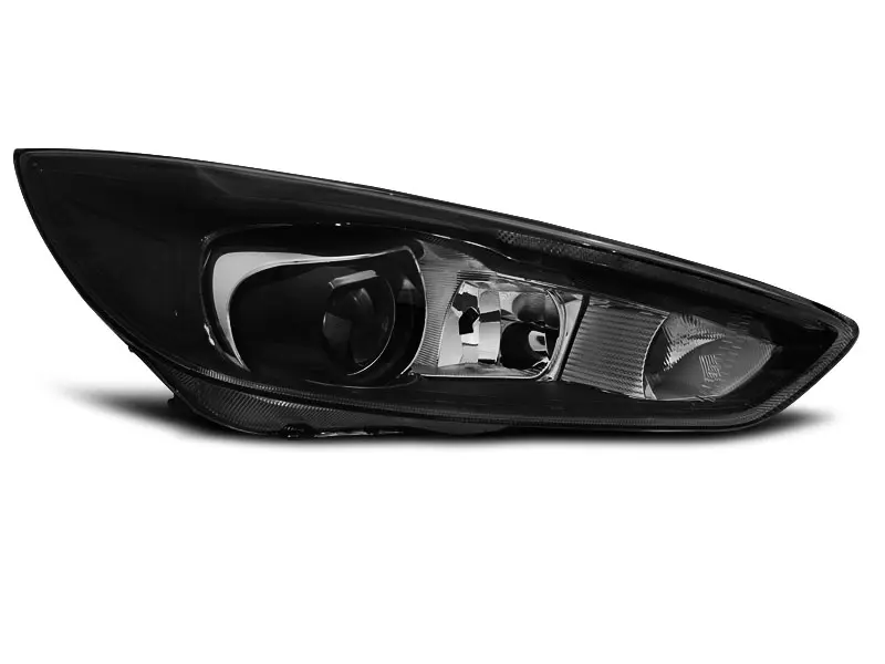 Frontlykter FORD FOCUS (MK3) 2014-2018 BLACK LED DRL (LED OEM) – bilde 5