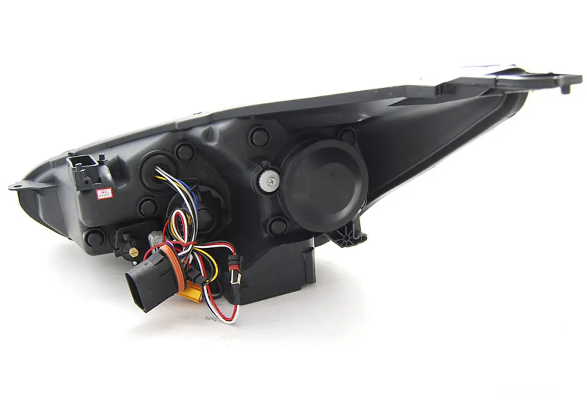 Frontlykter FORD FOCUS (MK3) 2015-2018 BLACK DRL LED – bilde 4