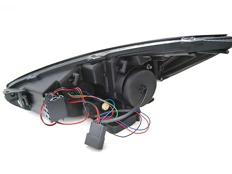 Frontlykter FORD FOCUS (MK3) 2015-2018 CHROME DRL LED SEQ INDICATOR – bilde 3