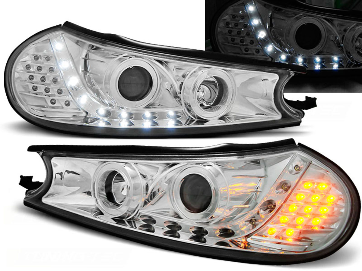Frontlykter Ford Mondeo II 1996 - 2000 | DAYLIGHT CHROME