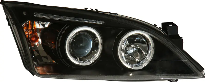 Frontlykter Ford Mondeo III 2000 - 2007 | ANGEL EYES BLACK