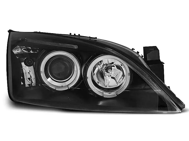 Frontlykter Ford Mondeo III 2000 - 2007 | ANGEL EYES BLACK – bilde 4