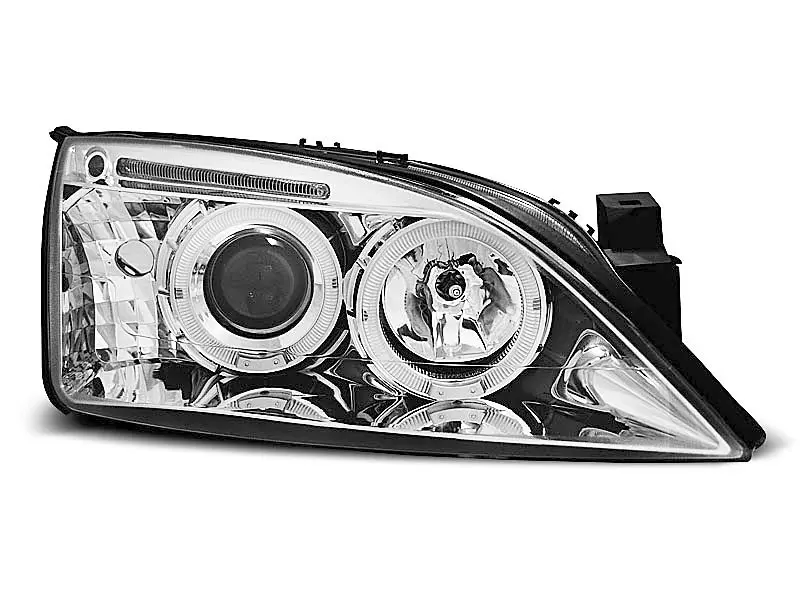 Frontlykter Ford Mondeo III 2000 - 2007 | ANGEL EYES CHROME – bilde 4