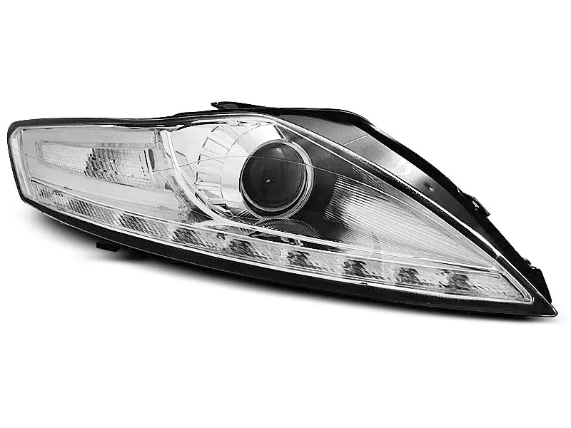 Frontlykter Ford Mondeo IV 2007 - 2010 | Daylight Chrome LED Indicator – bilde 3