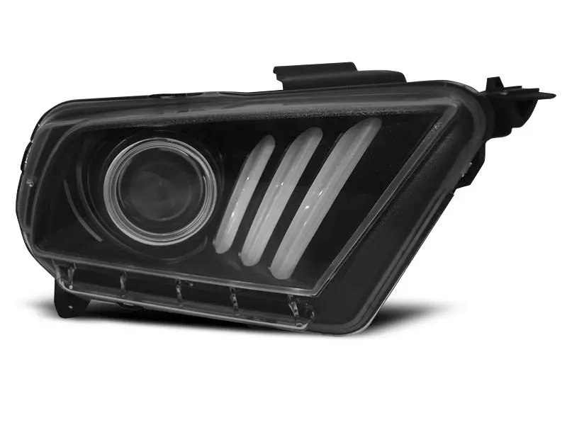Frontlykter FORD MUSTANG V 2010-2014 TUBE LIGHT BLACK – bilde 6