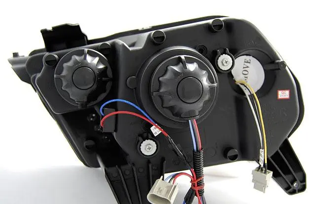 Frontlykter FORD MUSTANG V 2010-2014 TUBE LIGHT CHROME – bilde 4