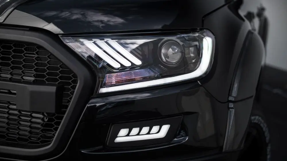 Frontlykter Ford Ranger 2016 - 2022 | LED Black Mustang Design – bilde 10
