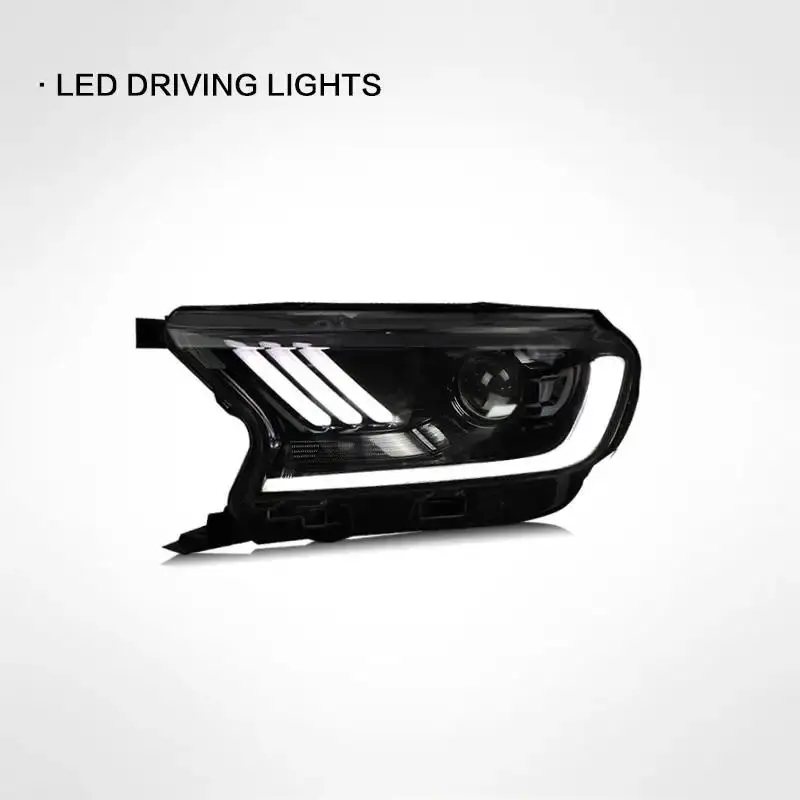 Frontlykter Ford Ranger 2016 - 2022 | LED Black Mustang Design – bilde 5