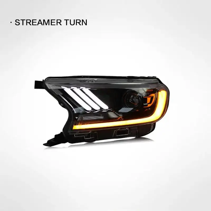 Frontlykter Ford Ranger 2016 - 2022 | LED Black Mustang Design – bilde 6