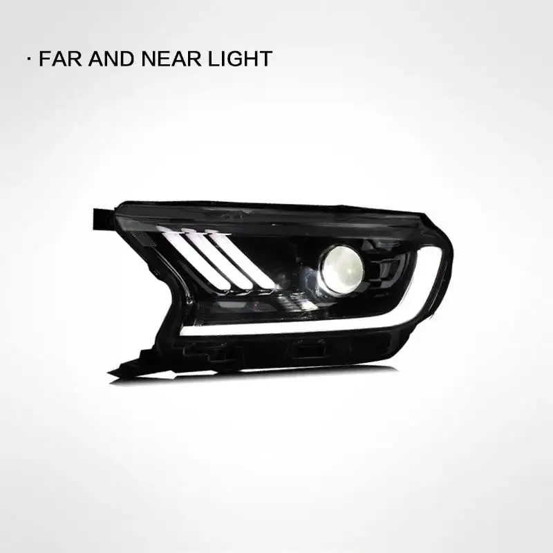 Frontlykter Ford Ranger 2016 - 2022 | LED Black Mustang Design – bilde 7