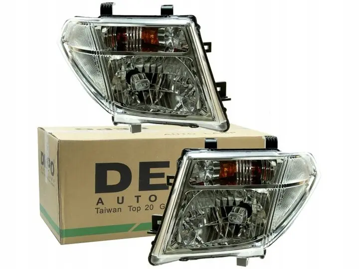 Frontlykter H4 Nissan Navara III (D40) 2005 - 2015 / PATHFINDER (R51) 2005-2010
