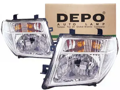 Frontlykter H4 Nissan Navara III (D40) 2005 - 2015 / PATHFINDER (R51) 2005-2010 – bilde 2