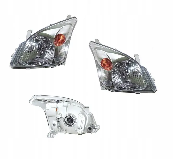 Frontlykter H4 Toyota Land Cruiser J120 2002 - 2009 │ Headlight kit in OEM quality - sett 2 stk. – bilde 5