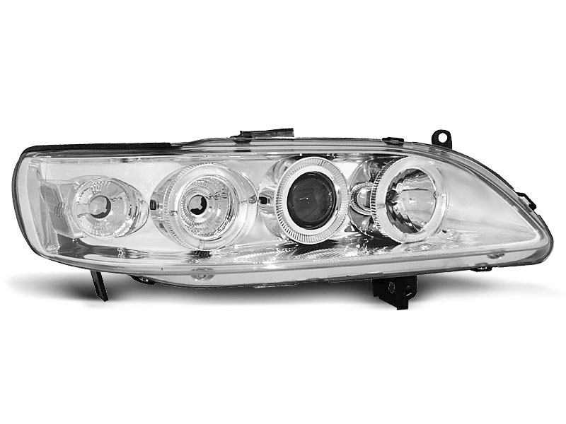 Frontlykter HONDA ACCORD 1998-2002 ANGEL EYES CHROME (USA) – bilde 2