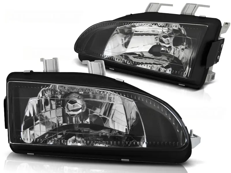 Frontlykter HONDA CIVIC 1991-1995 2D/3D BLACK