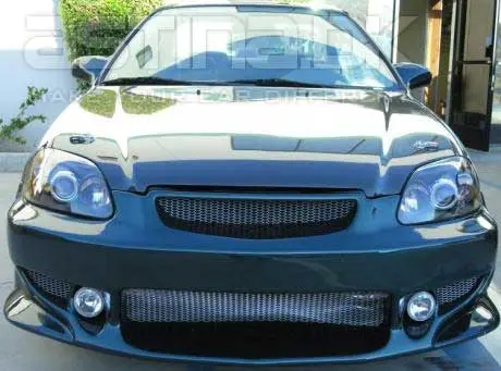 Frontlykter HONDA CIVIC 1999-2001 ANGEL EYES BLACK – bilde 3