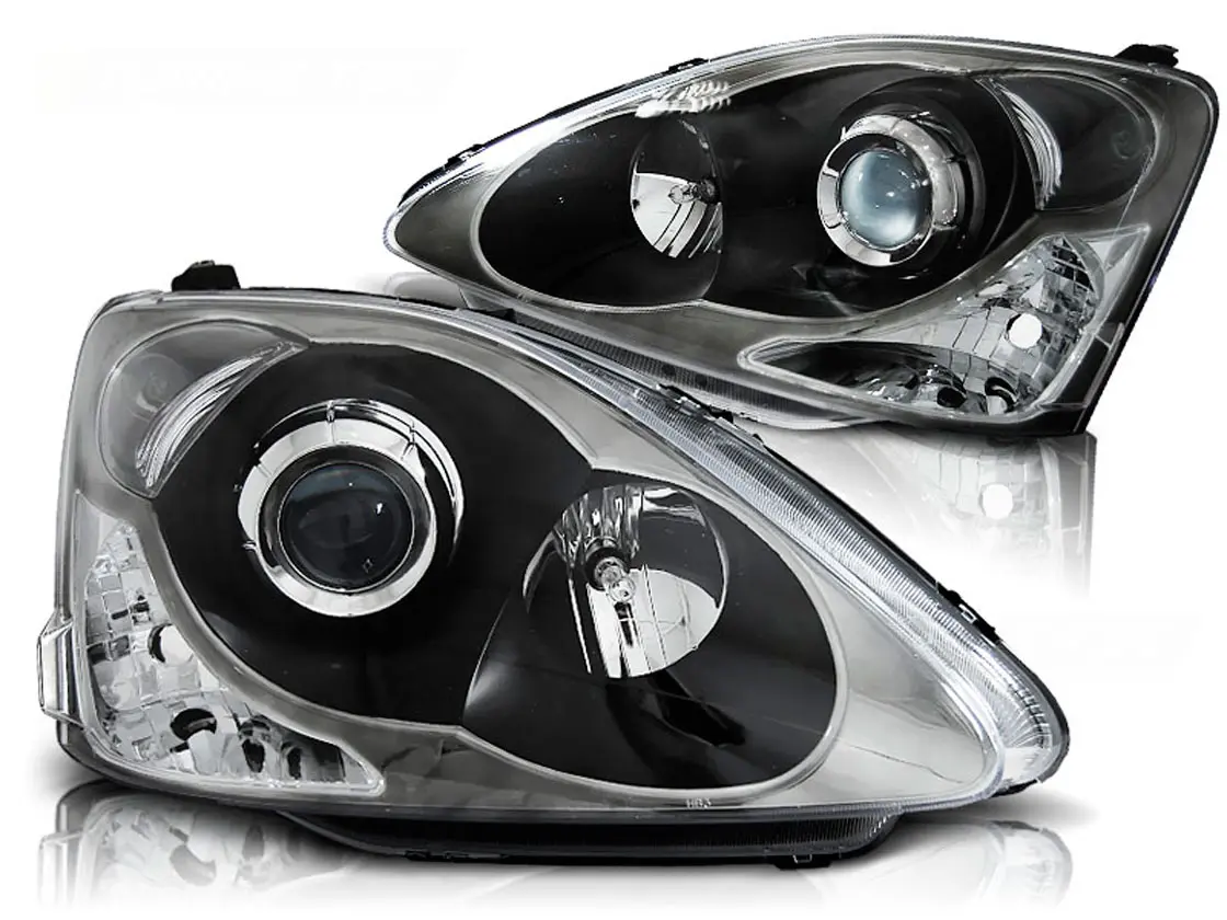 Frontlykter HONDA CIVIC 2001-2006 HATCHBACK BLACK