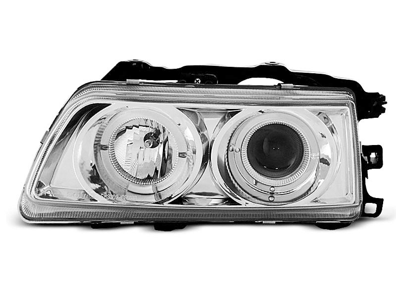 Frontlykter HONDA CRX 1990-1992 ANGEL EYES CHROME – bilde 2