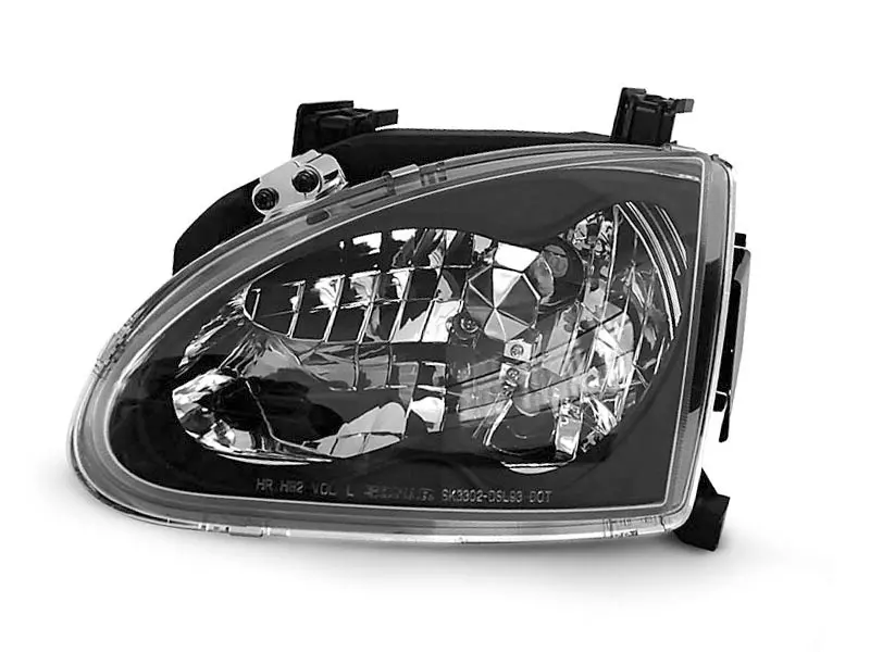 Frontlykter HONDA CRX DEL SOL 1992-1997 BLACK – bilde 2