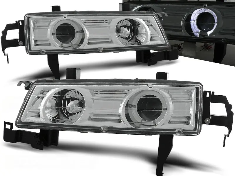 Frontlykter HONDA PRELUDE 1992-1997 ANGEL EYES CHROME