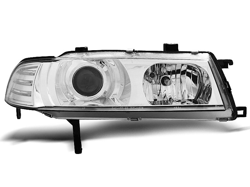 Frontlykter HONDA PRELUDE 1992-1997 ANGEL EYES CHROME – bilde 2